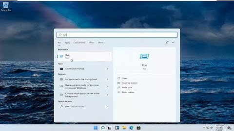 How To Open “Run” In Windows 11 [Tutorial]