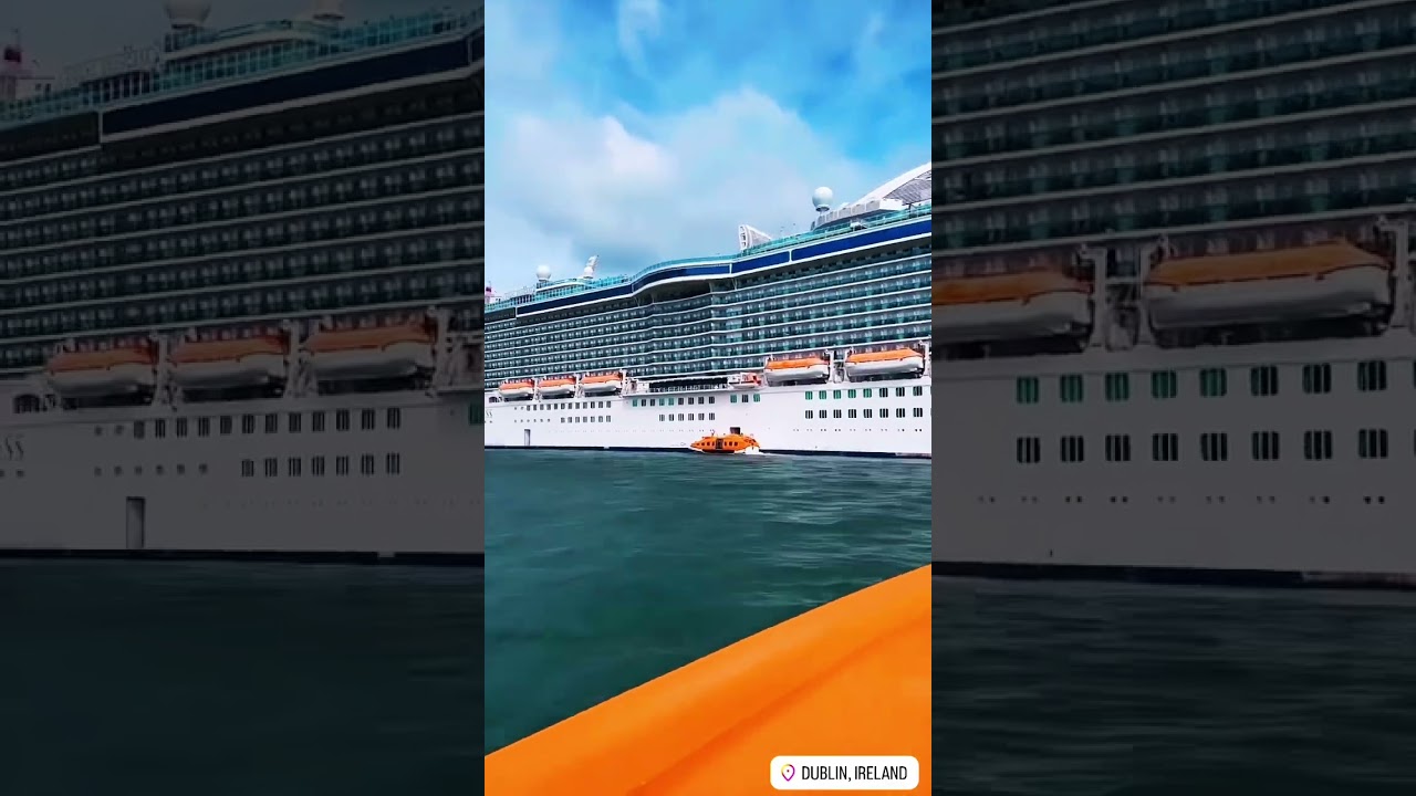 Cruise Ship Timelapse #cruise #cruiseship #tendering #crusing #viral #explore #travel #ytshorts