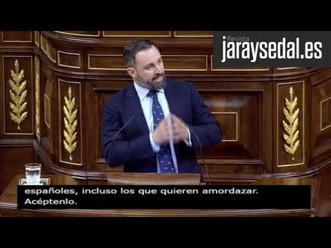 Abascal defiende la caza en el debate de investidura