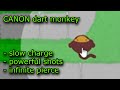 If dart monkey had its canon power