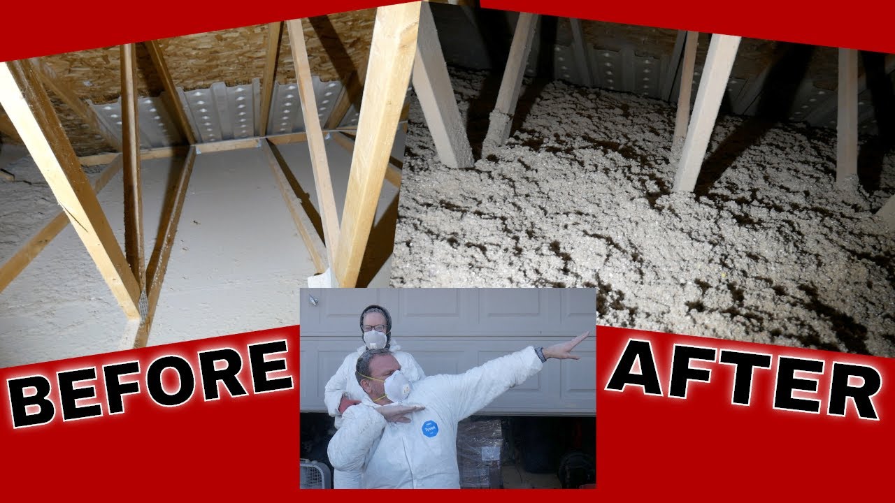 HOW TO SAVE 1000 OR MORE insulating your attic safe, easy and cheap