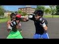 Peanut Mayweather vs Ree Moo STREET BOXING 🥊