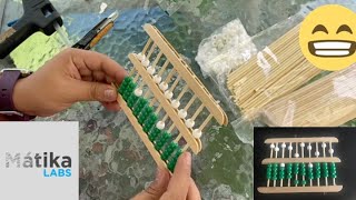 MAKE YOUR JAPANESE ABACUS | homemade supplies #math #japaneseabacus