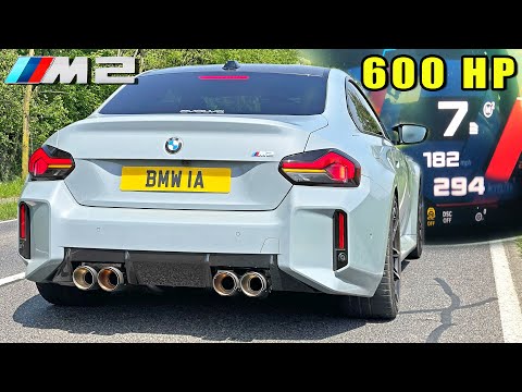 600HP BMW M2 G87 *STAGE 1* 100-200 EISENMANN EXHAUST & POV