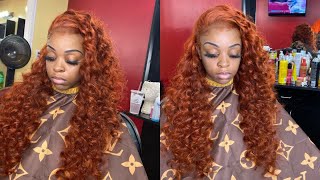 Burnt Orange Copper Hair Color ???????? | Alipearl Hair ????|