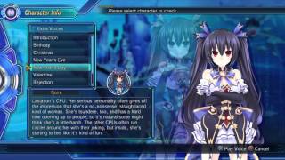 Megadimension Neptunia VII Noire's Bonus English Voices