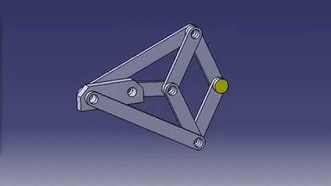 PEAUCELLIER MECHANISM [THEORY OF MACHINES]