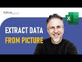 Image to Excel Conversion | Import Picture Data into Excel Table