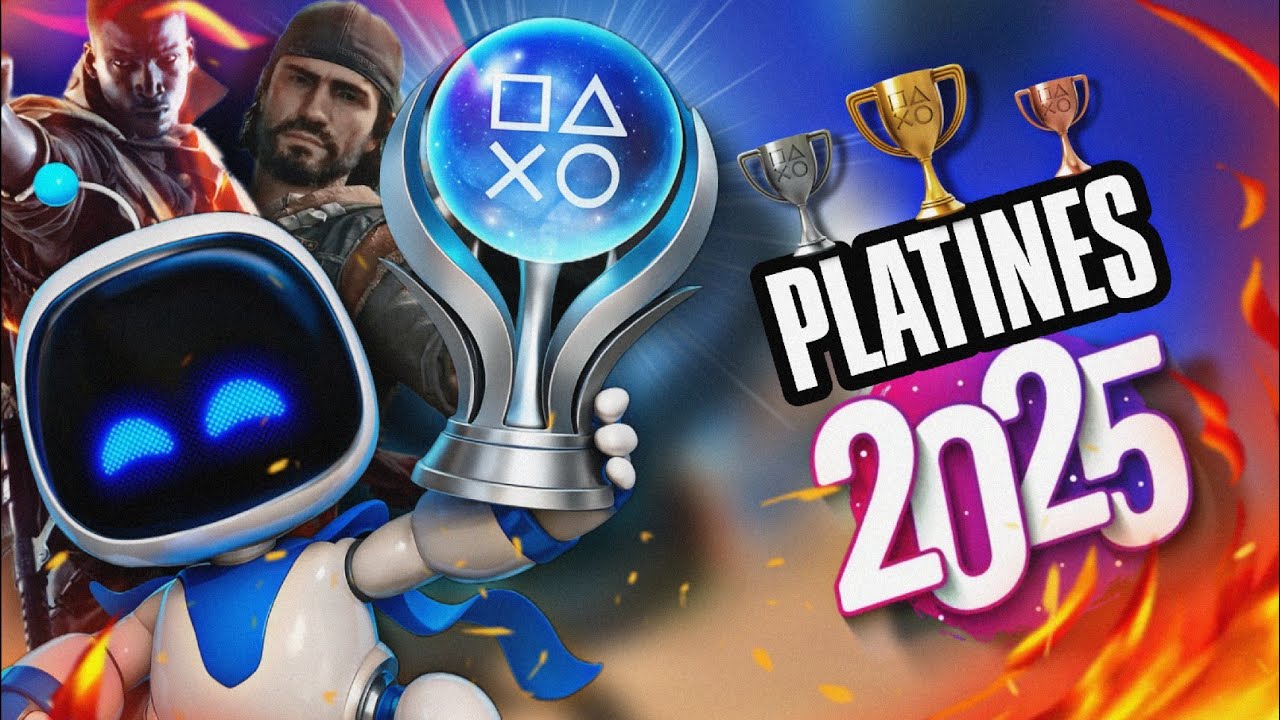 MES TROPHÉES PLATINE DE 2025 ! (RÉCAP TROPHÉES PLAYSTATION)