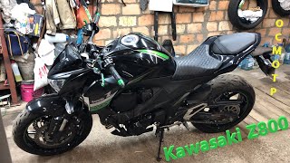 [Мотоподбор] Осмотр Kawasaki Z800 2015 года за 7900$. Пациент с Copart с минимальными повреждениями