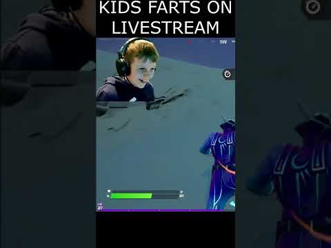 Live streamer farts twice playing Fortnite 😂💩