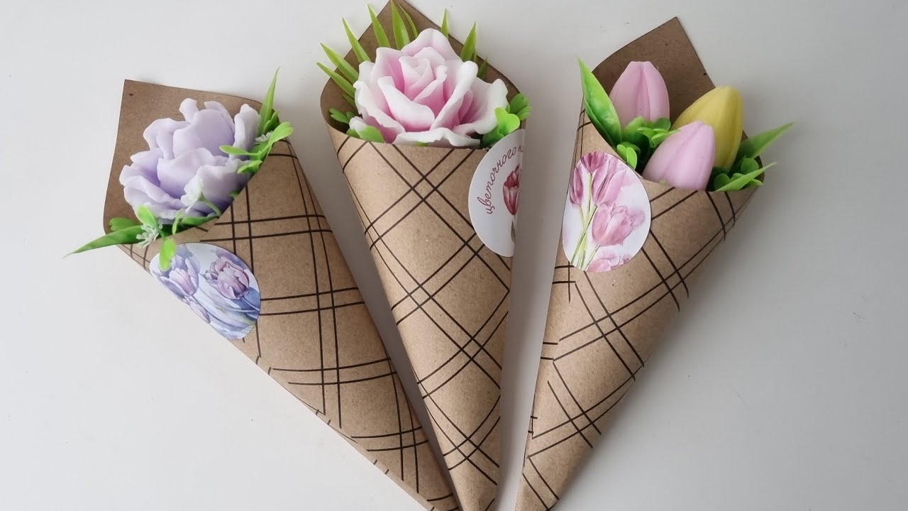 Сборка букета в руку /подготовка к 8 марта