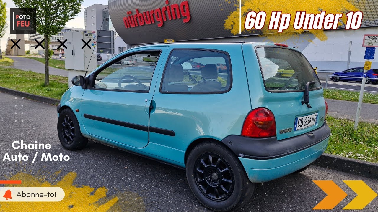 Twingo 1 1.2l 8s 60HP Nürburgring under 10