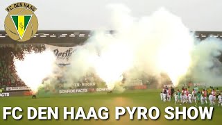 FC DEN HAAG ADO - ajax 30-11-2014 NORTH-SIDE CHOREO & PYRO SHOW