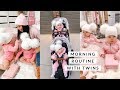 MORNING ROUTINE WITH 1 YEAR OLD TWINS!💕