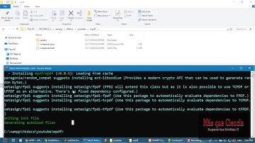 Generar PDF con PHP y MPDF parte 1