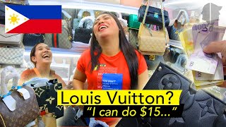 FAKE MARKET Shopping for Lowest Prices in Manila 🇵🇭 Good Deals on Knockoffs at Greenhills Market?