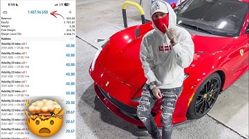 Powerful volatility index strategy every trader must learn!🤑🔥 $1400 in minutes‼️ #volatility75