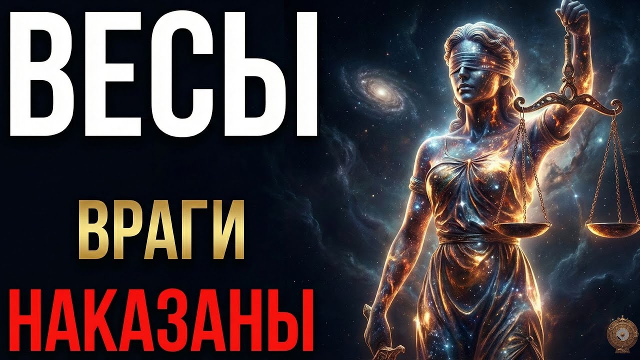 ВЕСЫ: КАРМА УДАРИЛА ПО НИМ БОЛЬНО ⚖️ Тебе даже не пришлось ничего делать (Наблюдай)