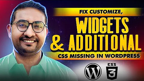 Fix Customize, Widgets & Additional CSS Missing in WordPress Appearance Menu [100% Working Solution]