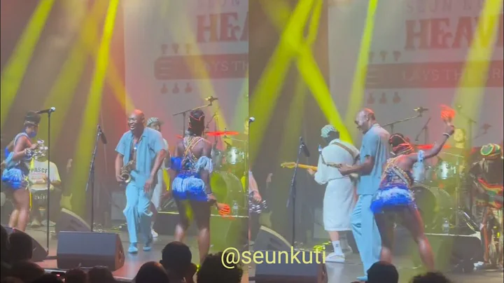 Seun Kuti made history at Koko In London as he shutdown the arena  with Afrobeat liveband & dancers