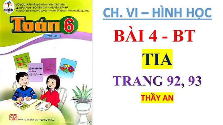 Đáp án sách giáo khoa toán lớp 6 năm 2024