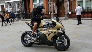 SUPERBIKES in LONDON SOUNDS & ACCELERATION 2026.BMW M1000RR,Yamaha R1