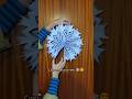 copos de nieve de papel  #christmas #christmasdecor #decoracion #papercraft #diycrafts #copodenieve