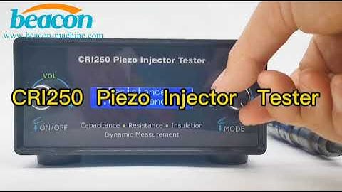 CRI250  Piezo Injector testing CRI230 High pressure common rail injector tester