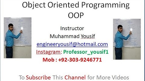 Destructor in C++ Urdu | English | Hindi By M.Yousif