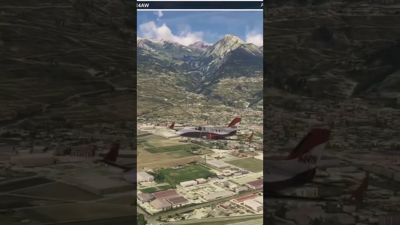 Flysimware Cessna 414AW Chancellor MSFS 2020 Sion Switzerland To Prijedor Bosnia VATSIM