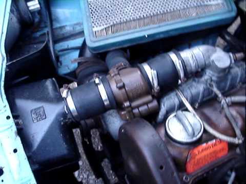 Comprex 1983 Passat Turbo Kompressor CompreX Diesel VersuchsTräger von ABB / BBC 1" Hand ...