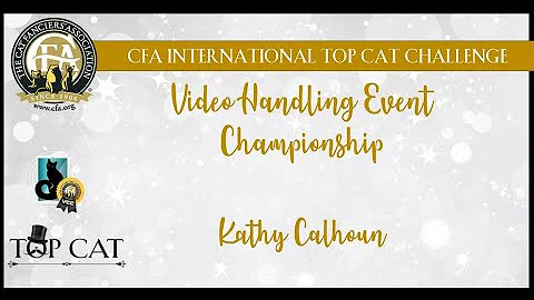 CITCC - Kathy Calhoun's Championship - Video Event...