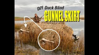 Diy Duck Hunting Boat Gunnel Skirt - Camouflage Your Boat Like A Pro