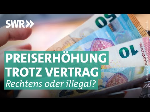 Wissenswertes zu Preisanpassungen und Preiserhöhungen| Marktcheck SWR