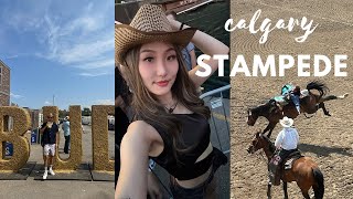 EM IN CALGARY 🐎| CALGARY STAMPEDE RECAP (MY FIRST RODEO) by madebyem 233 views 10 months ago 6 minutes, 59 seconds