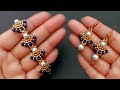 DIY Jewelry With Seed Beads//Bracelet & Earrings//Handmade Jewelry// Useful & Easy