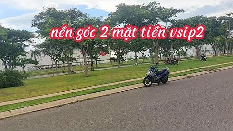 Nền góc 2 mặt tiền (vsip2).. giá.. ngộp