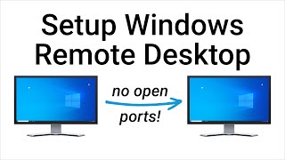 setup windows remote desktop with rdp