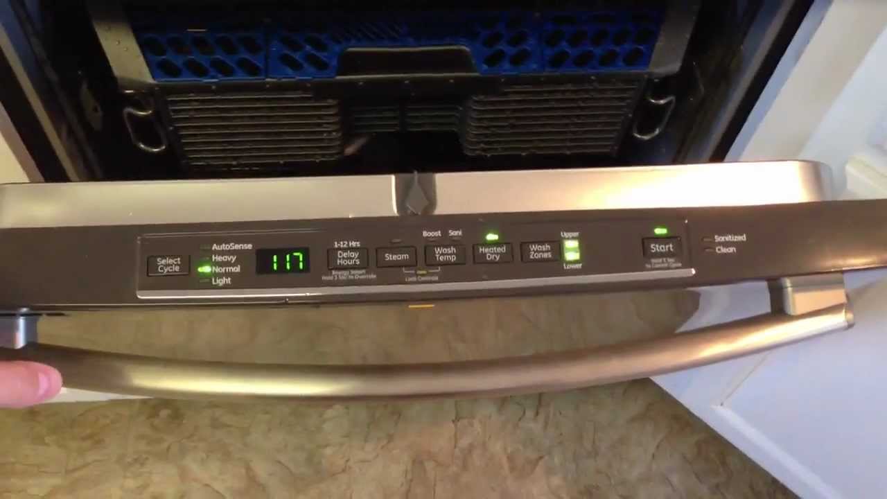 GE GDT550HSD0SS Dishwasher Review - YouTube