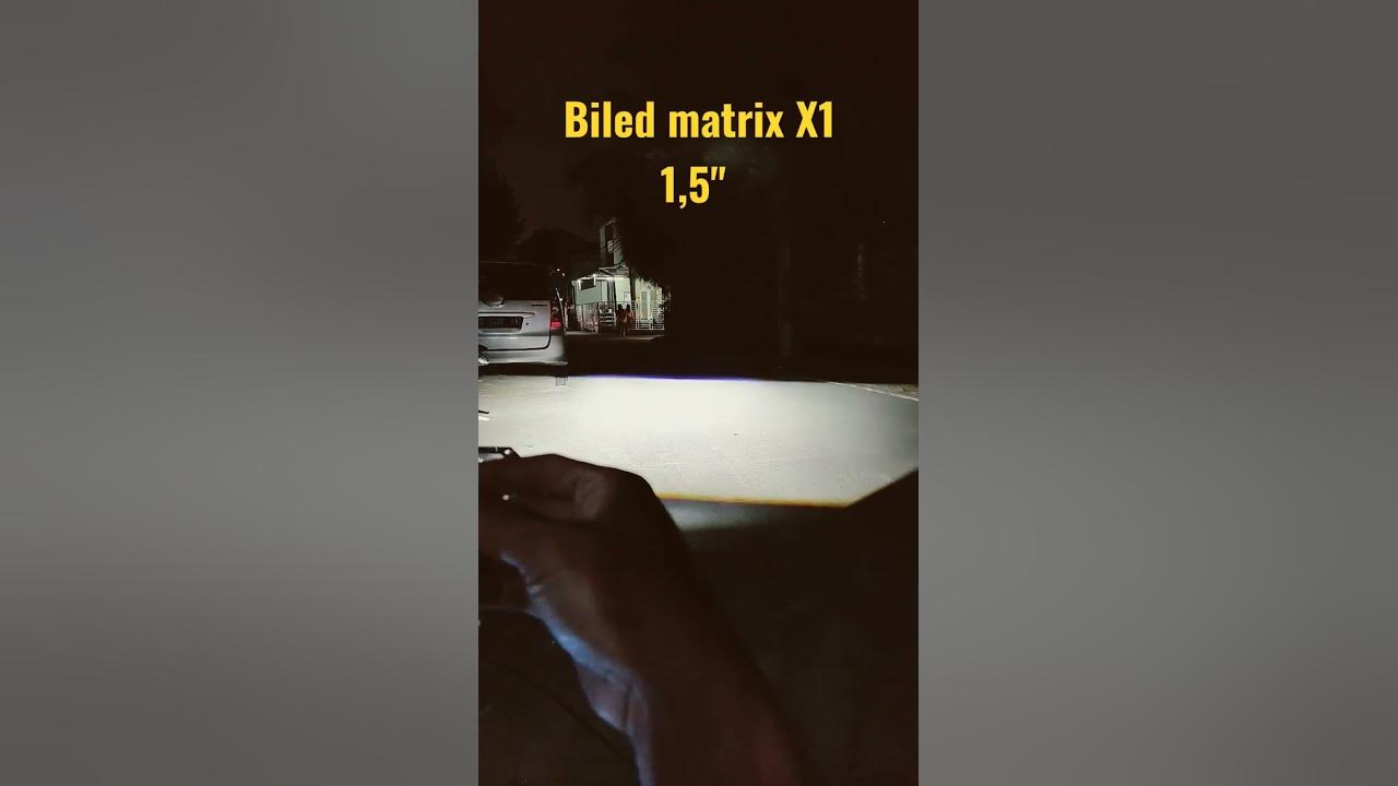 Biled matrix X1 35watt 1,5"  4 Mei 2023