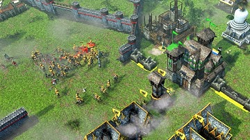 Age of Empires 3 Definitive Edition - 2v2v2v2 EPIC MATCH | Multiplayer Gameplay