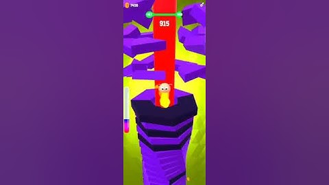 Drop Stack Ball Game Level 457 - short video - More Gaming