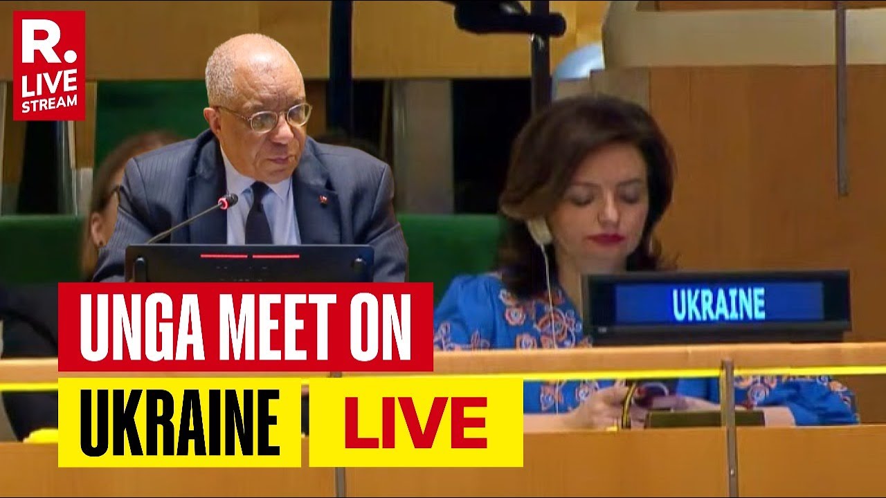 LIVE: UNGA Meet On Ukraine | 3 Years Of Russia-Ukraine War