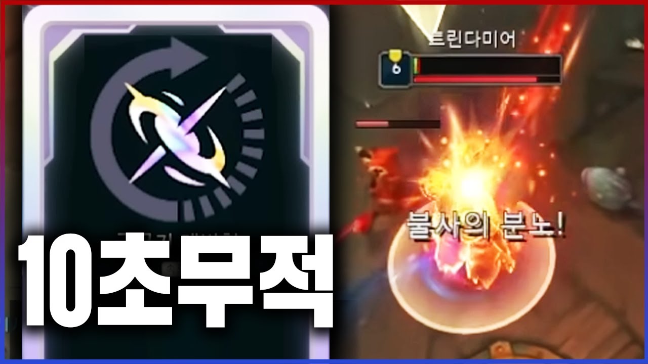 10초 무적 트린다미어
