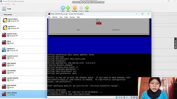 TUTORIAL~CARA INSTALASI DAN KONFIGURASI MAIL SERVER DI VIRTUAL BOX DEBIAN  8