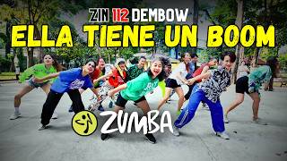 #zumba ELLA TIENE UN BOOM - New Dembow ZIN 122 | Zumba Sunshine Tao Dan Park HCMC #zumbafitness