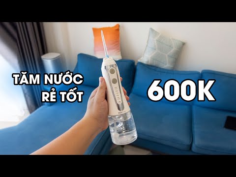 Video Review tăm nước H20Floss HF2: 600k mà xài ngon lắm... - youtube