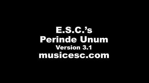 ESCs Perinde Unum
