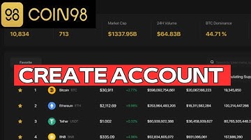 How to Sign Up for Coin98 Wallet Account 2024?